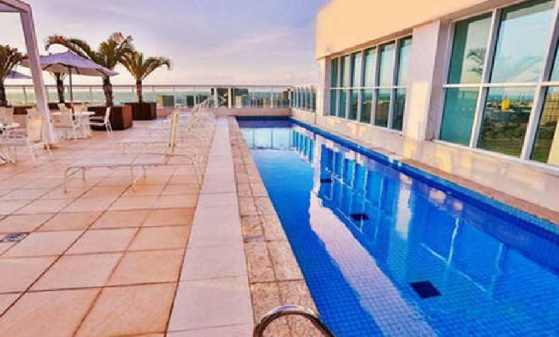 Ed Saint Moritz, Flat Com Garagem 02, Shn No Coracao De Brasilia Apartment Exterior foto