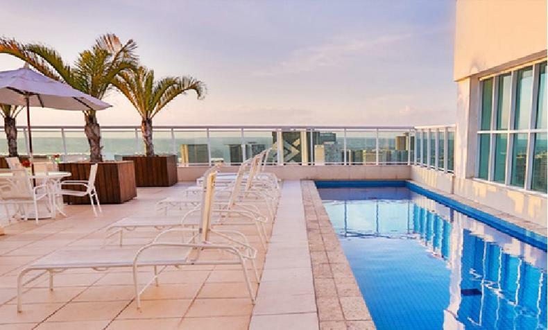 Ed Saint Moritz, Flat Com Garagem 02, Shn No Coracao De Brasilia Apartment Exterior foto